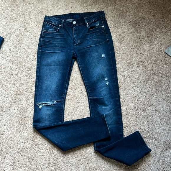 RtA Road to Awe Distressed Skinny Jeans - Picture 1 of 8